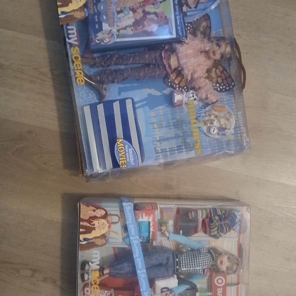 Scene Weaver Fashion Doll Set - Blue and Pink